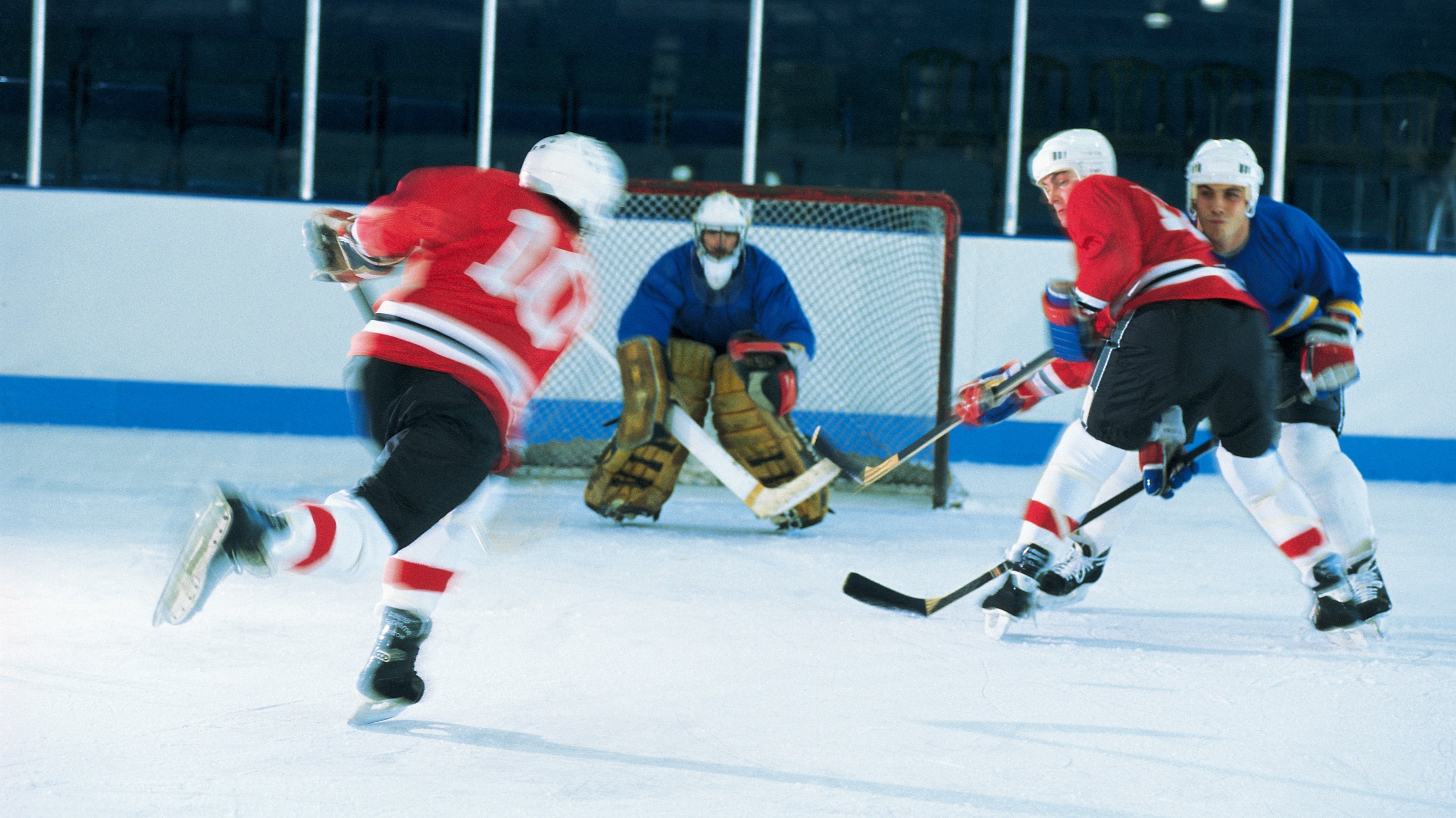 People Playing Hockey