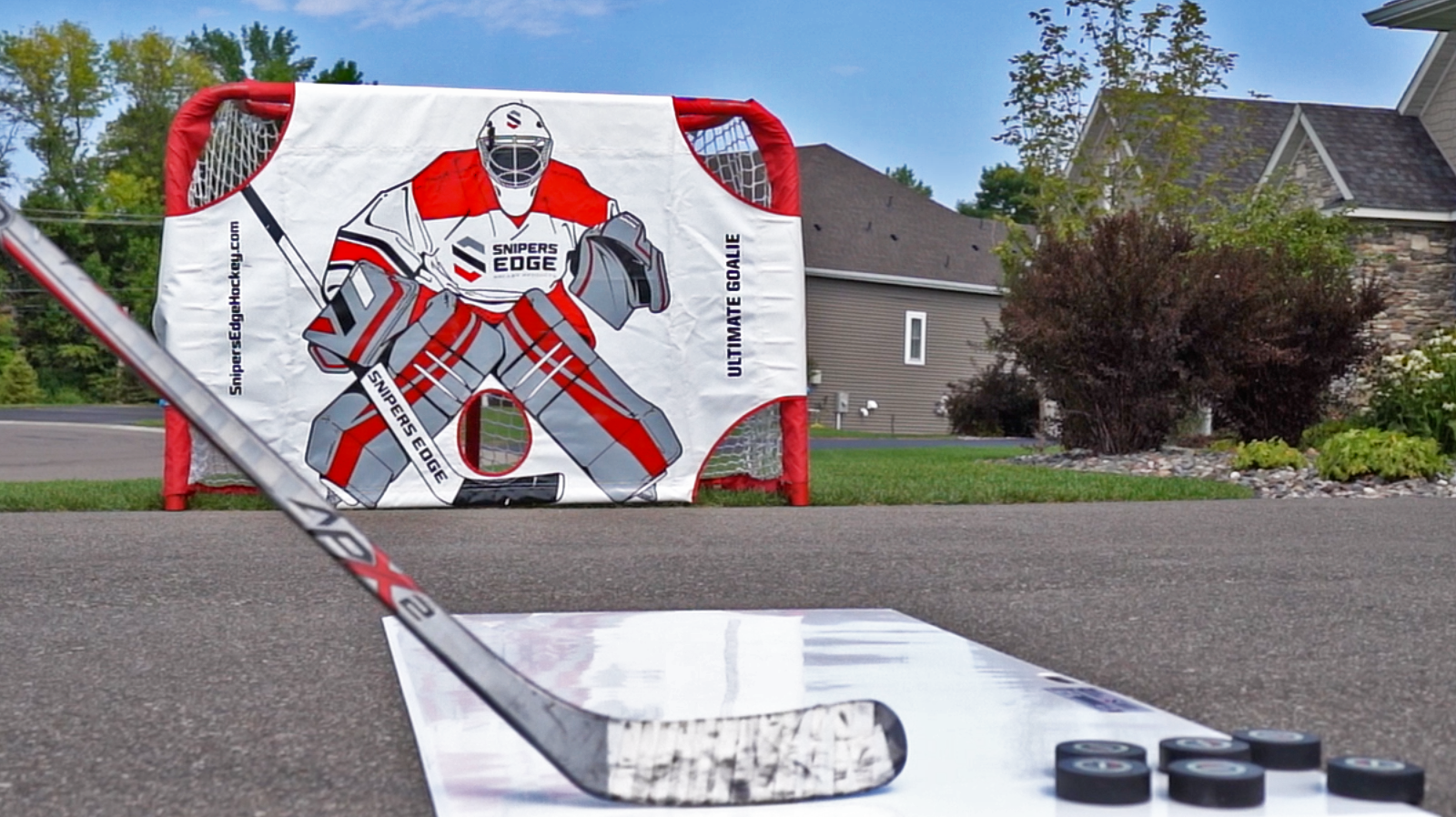 Hockey Drills in the Outdoors
