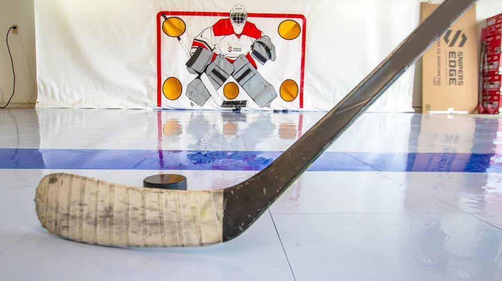 Dryland Hockey Tiles vs Hockey Shooting Pads