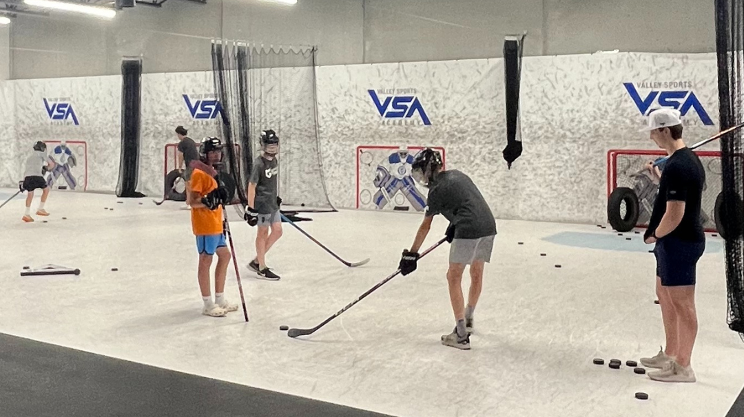 Hockey training at Valley Sports Academy