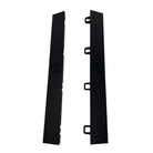 Close up of edging for Snipers Edge Hockey slick tiles for dryland hockey