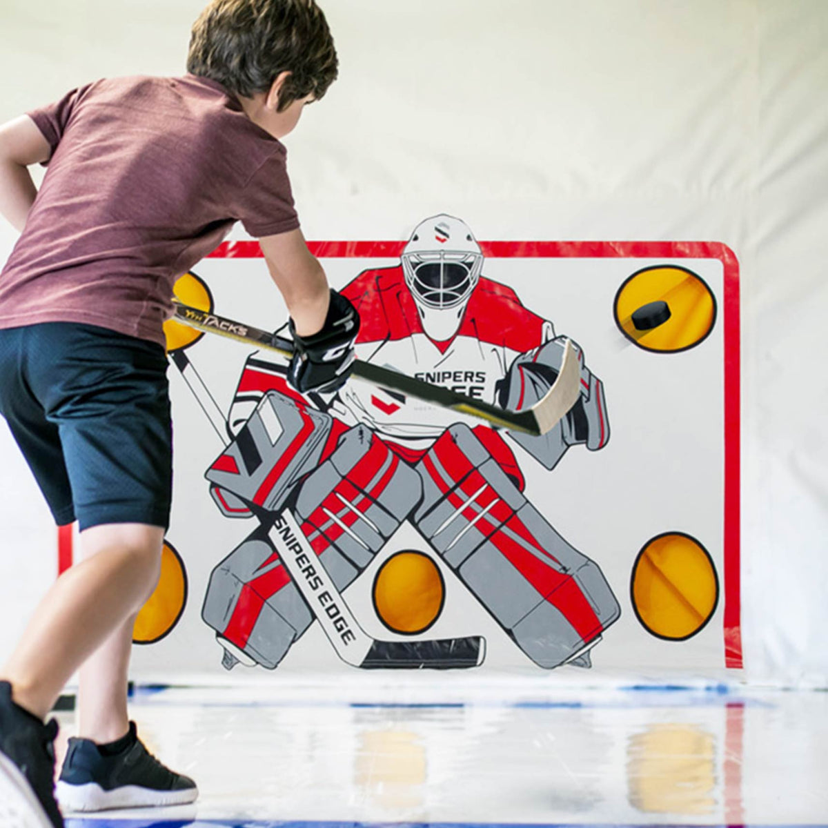 snipers edge shooting tarp Hockey Shooting Tarp