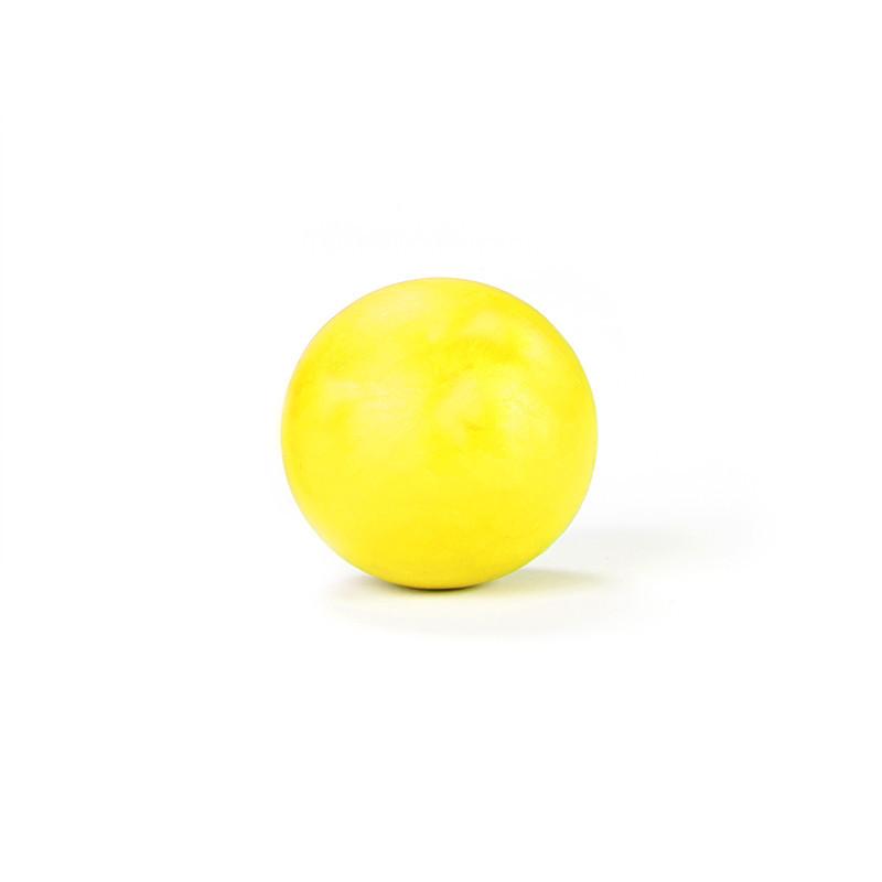 Yellow speed ball for hockey practice