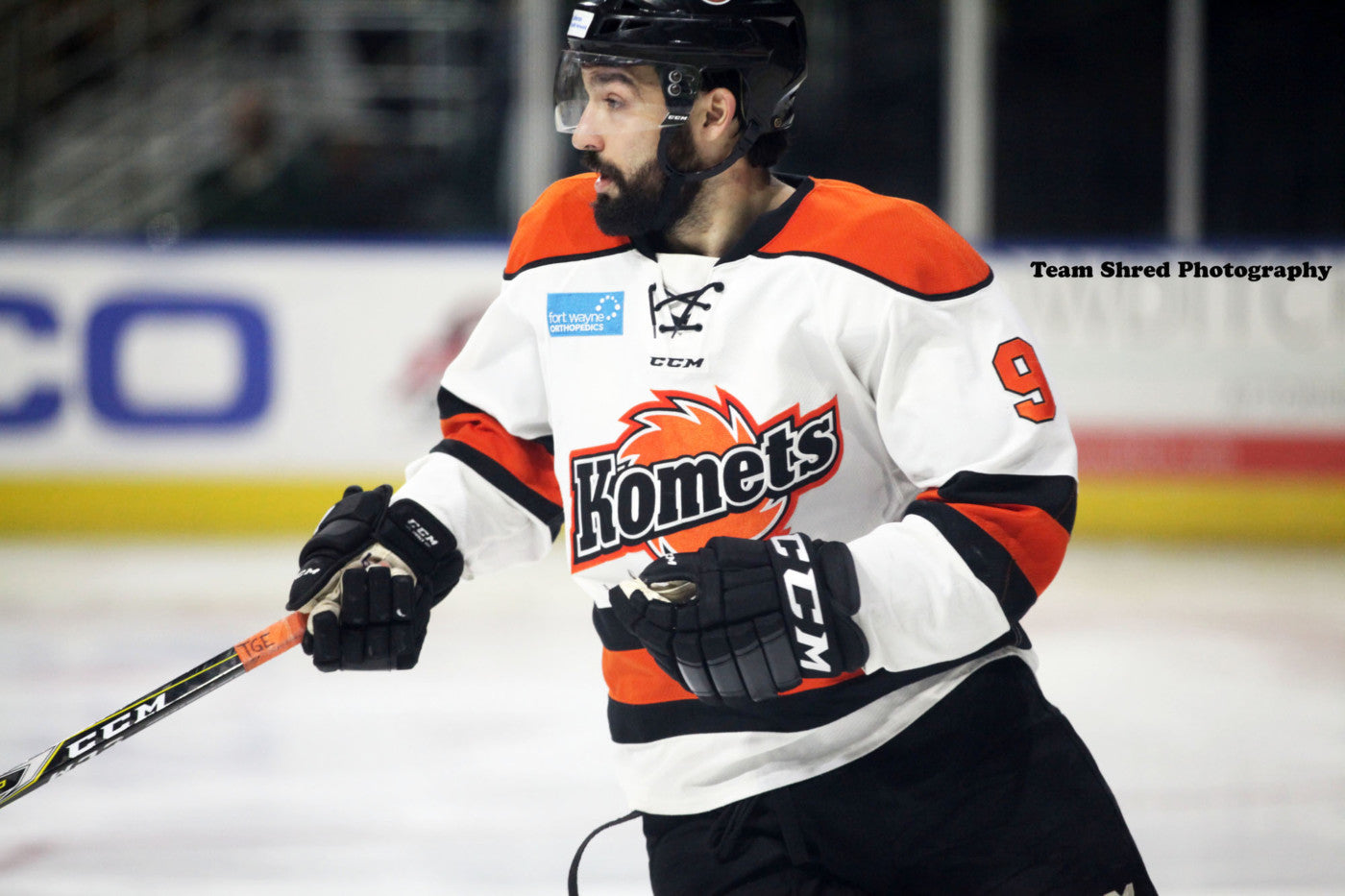 Hockey player from the Komets