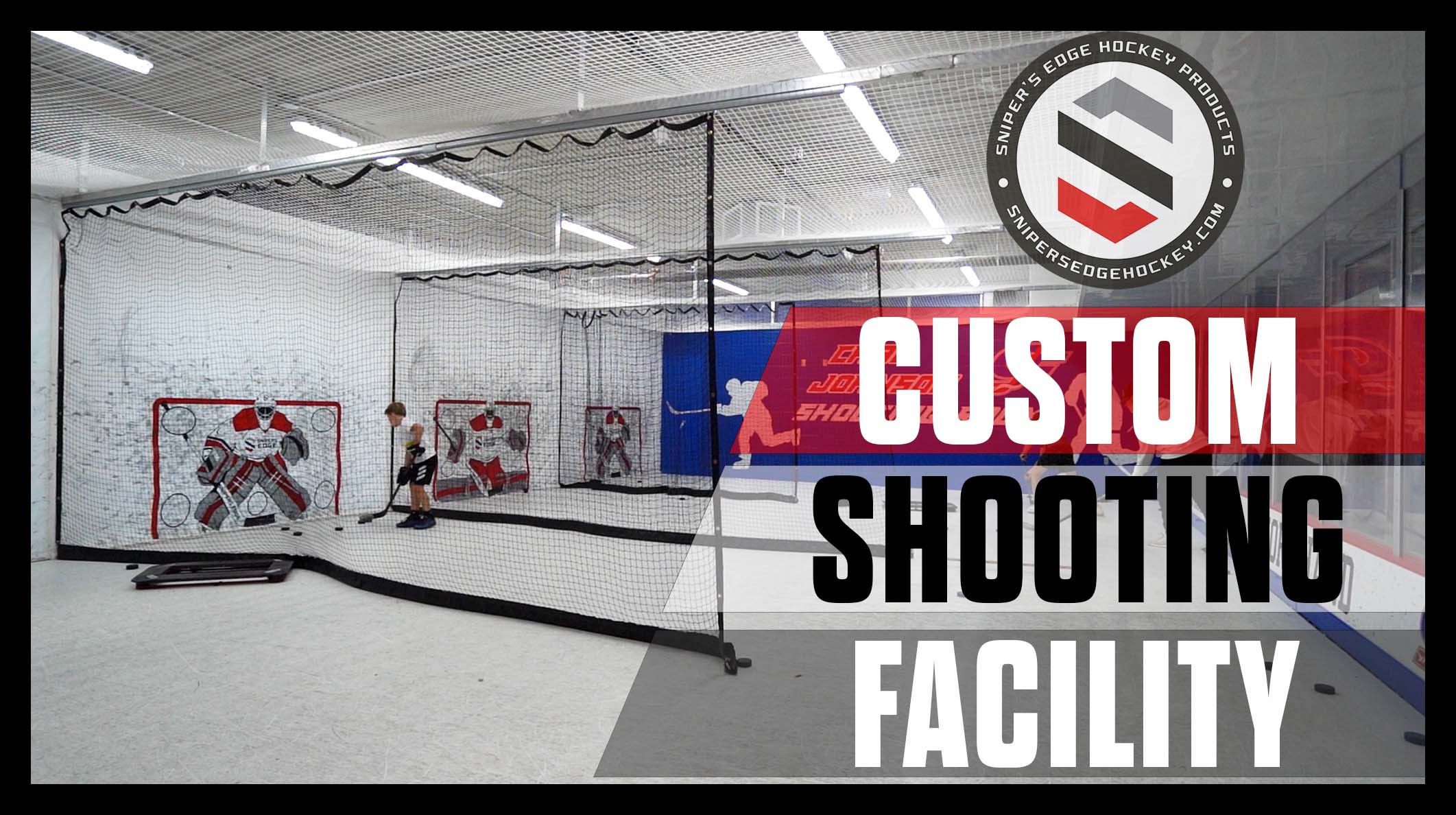 BRAND NEW GRAND FORKS HOCKEY SHOOTING ROOM BY SNIPERS EDGE
