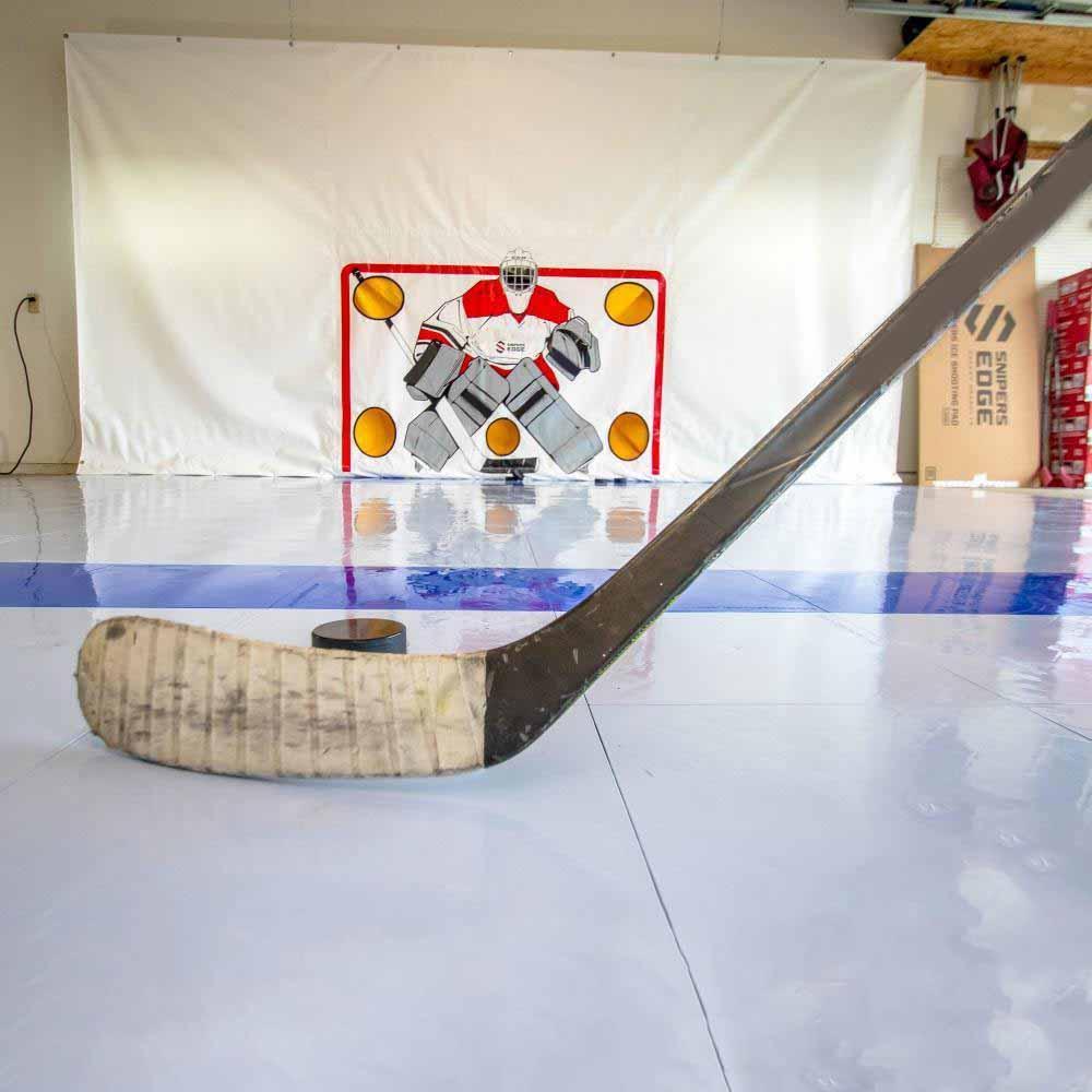 Superficie Allenamento Hockey SKLZ Shooting Pad Tapis De Ti Pou Le Hockey Unisex-Youth, White Superficie Allenamento Hockey SKLZ Shooting Pad Tapis De Ti Pou Le Hockey Unisex-Youth, White