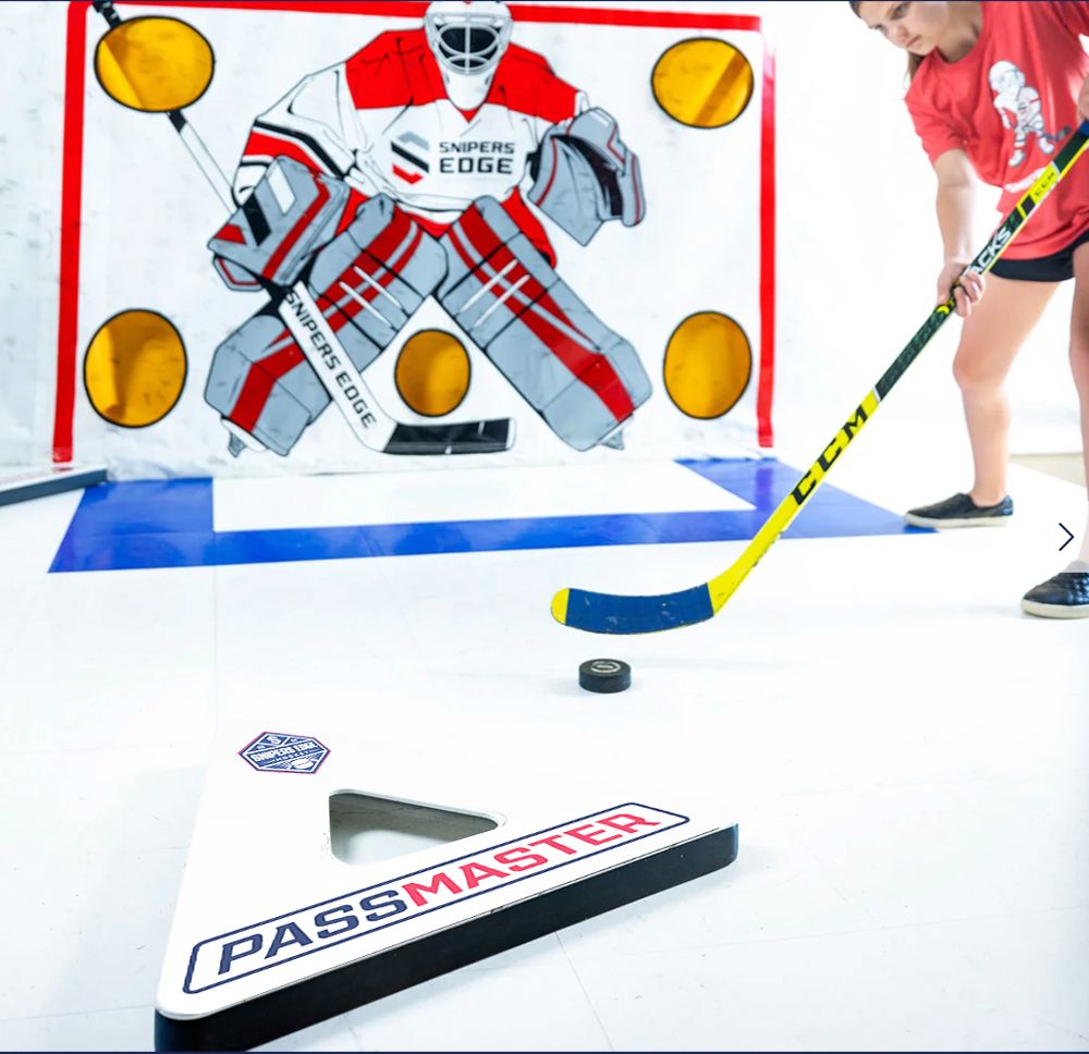 Training on Slick Tiles - White