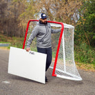 Easy to carry.  The Snipers Edge Backyard Goal
