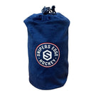 Bag of molded pucks