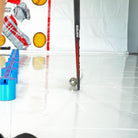 Stickhandling with a muscle ball