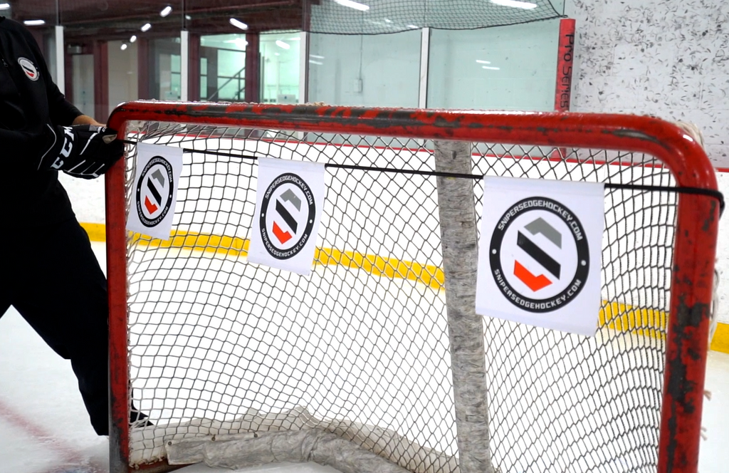 Goal with Hockey Shooting targets 